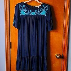 LOFT like new navy shift dress